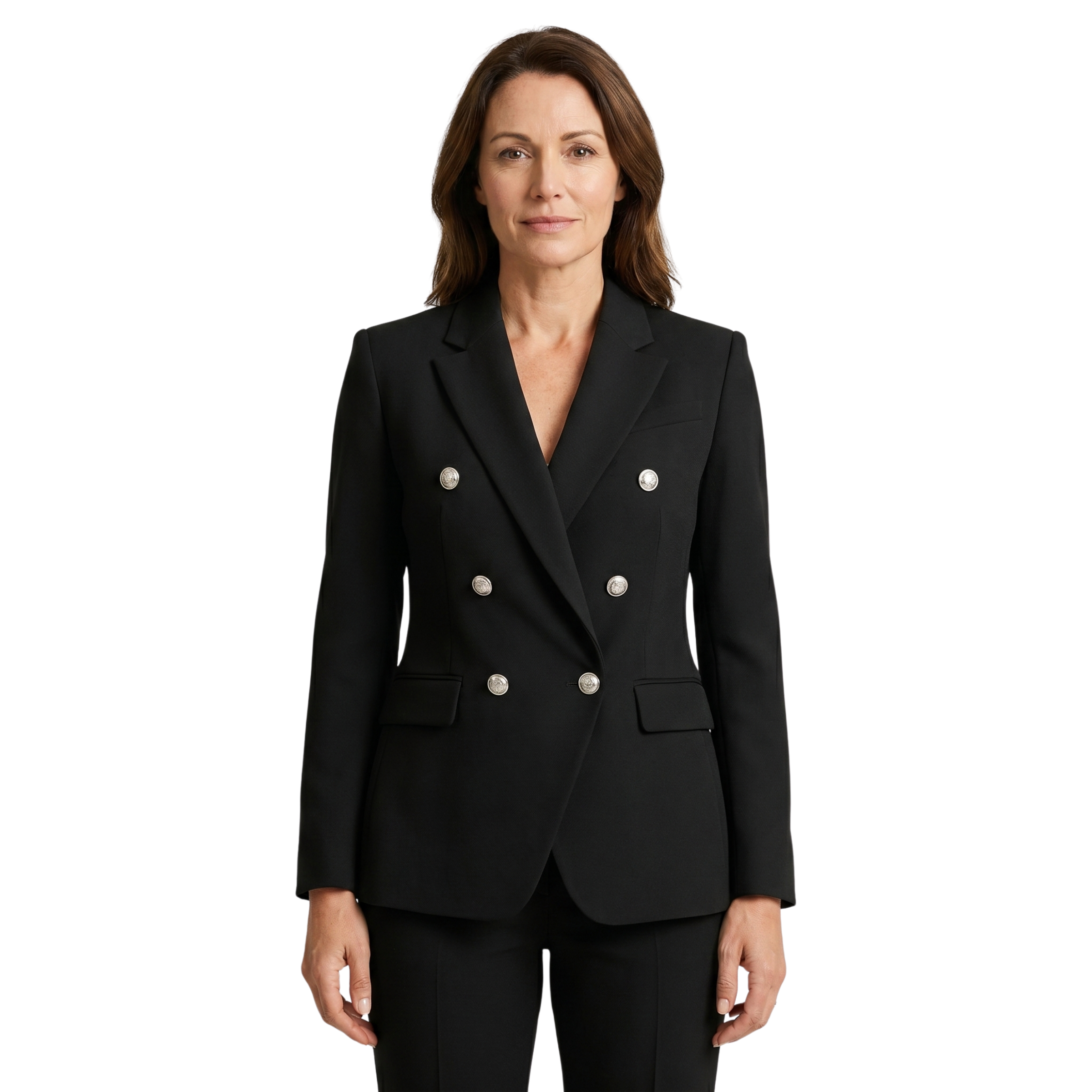 Damska elegancki garnitur | Midi