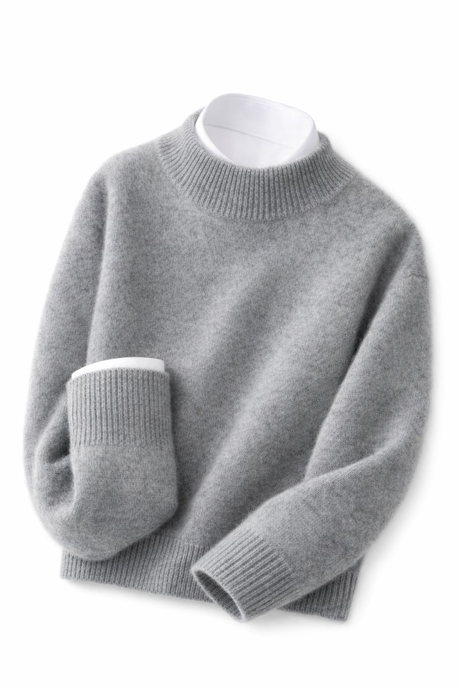 Sweter męski | Miękki i z golfem