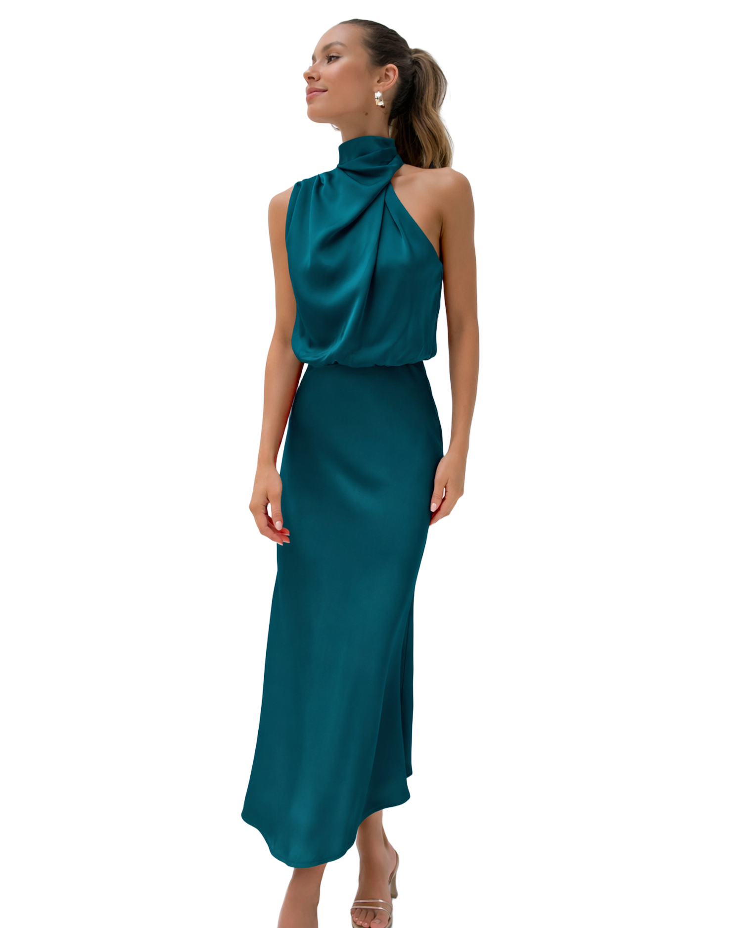 Damska elegancka sukienka | Midi